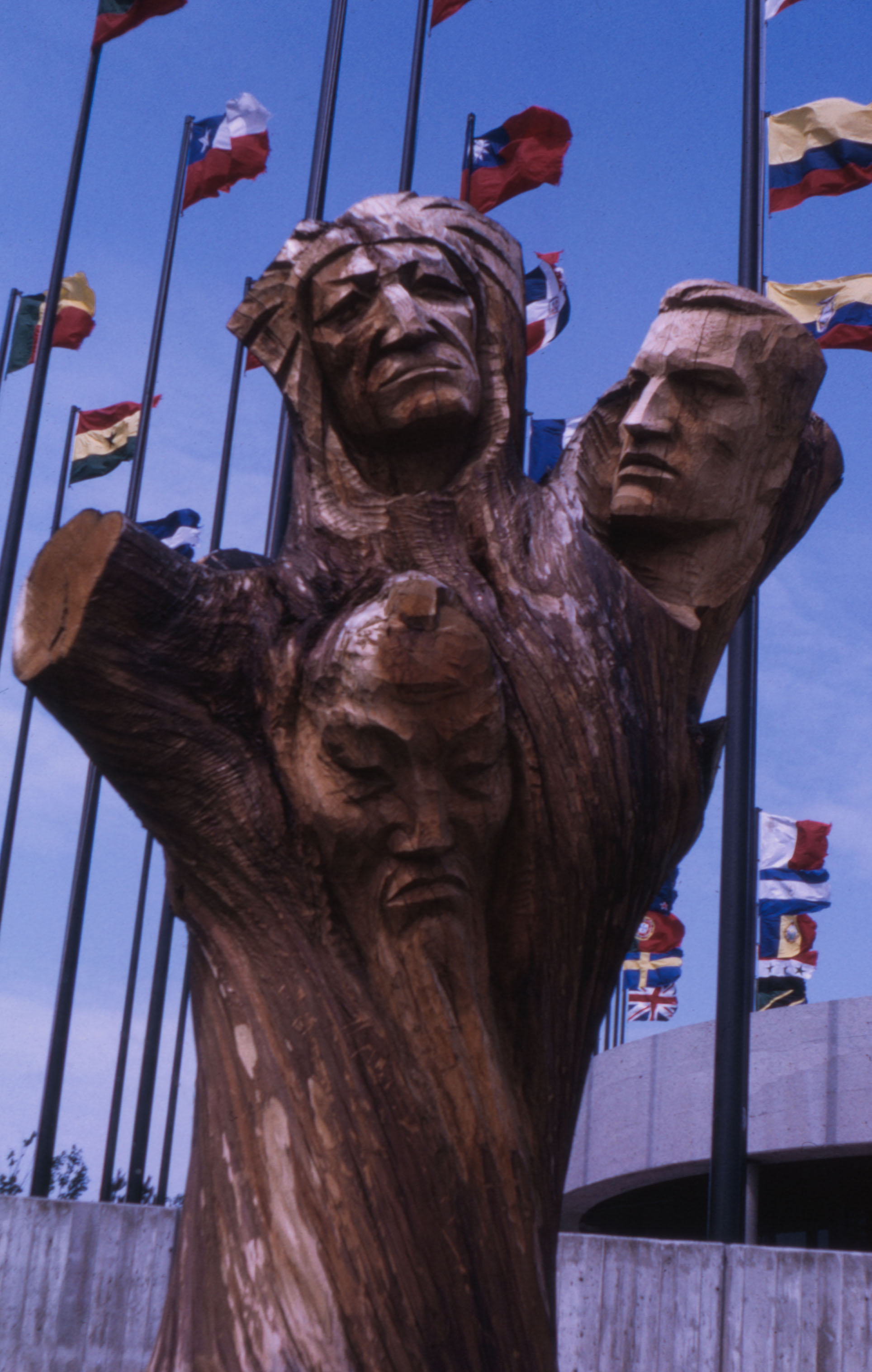 "Tree of Life" outside of United Nations Pavilion at Expo '67