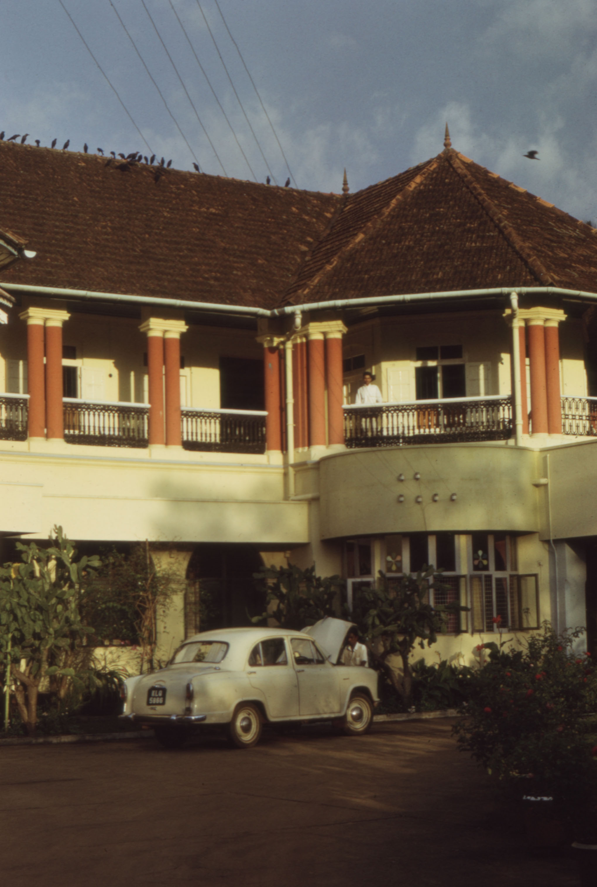 Ambassador Car with Suspected Hotel
