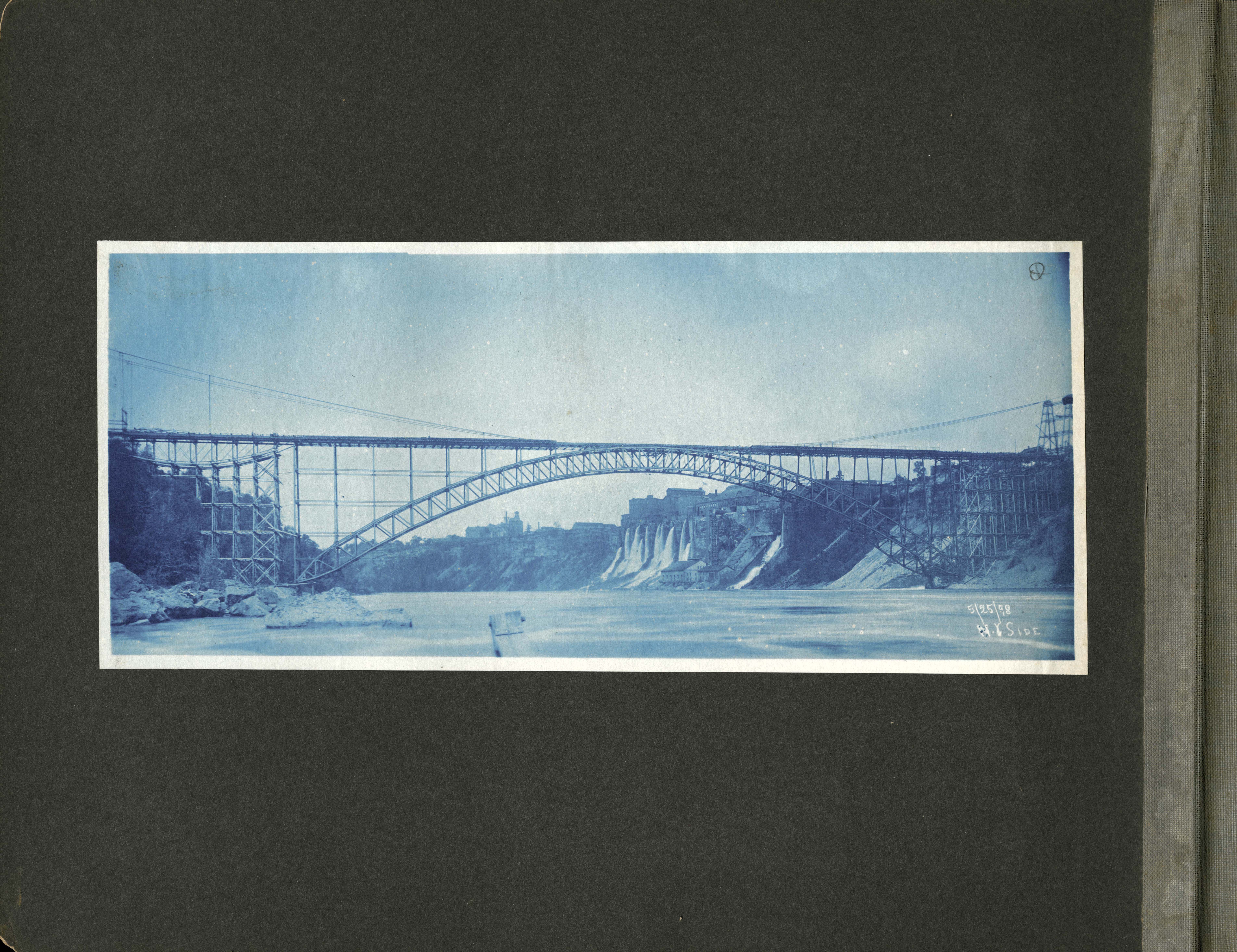 Construction progress in May from U.S. side